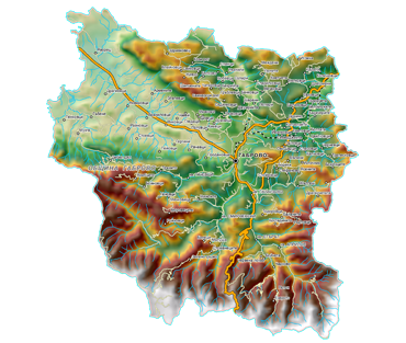 Карта на Габрово